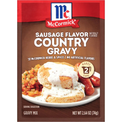 McCormick Sausage Flavor Country Gravy Seasoning Mix - 2.64 Oz