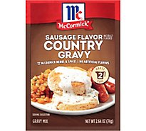 McCormick Sausage Flavor Country Gravy Seasoning Mix - 2.64 Oz