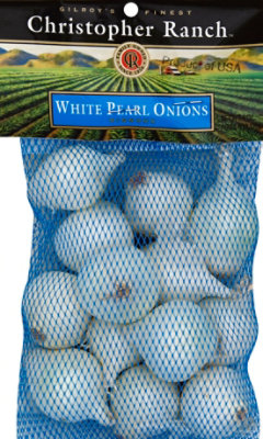 Christopher Ranch Onions White Pearl Prepacked - 6 Oz - Image 2