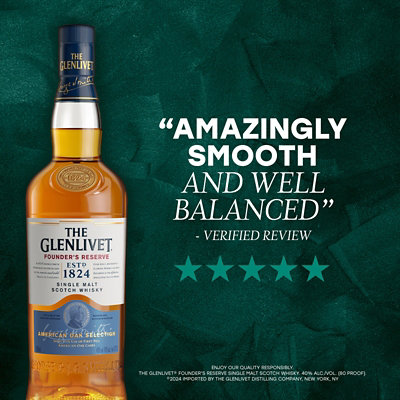 The Glenlivet Founders Reserve Single Malt Scotch Whisky - 750 Ml - Image 3