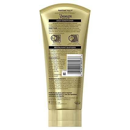 Pantene Pro V Conditioner Daily Moisture Renewal 3 Minute Miracle - 6 Fl. Oz. - Image 2