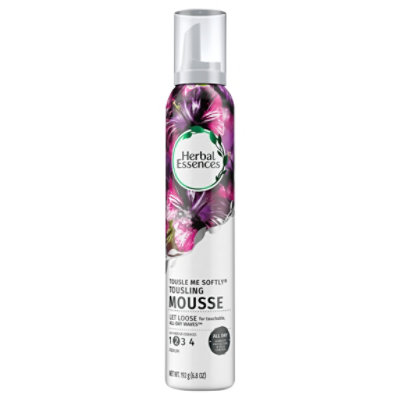 Herbal Essences Mousse Tousle Me Softly Medium With Hibiscus - 16.8 Oz - Image 2