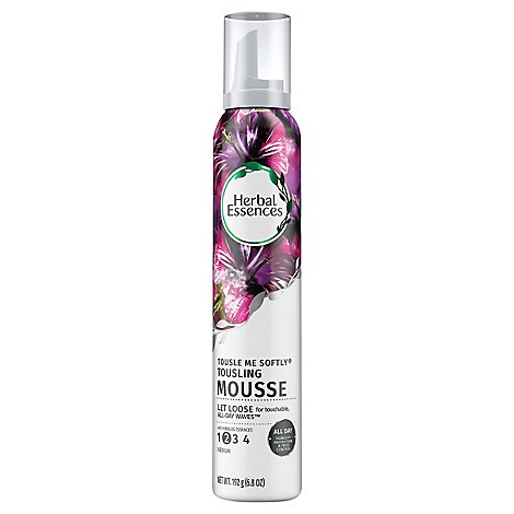 Herbal Essences Mousse Tousle Me Softly Medium With Hibiscus - 16.8 Oz