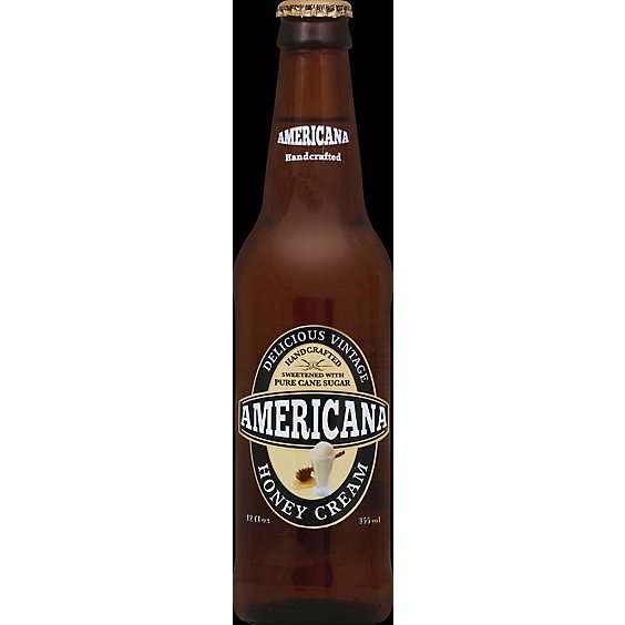 Americana Honey Cream Soda Bottle - 12 Fl. Oz.