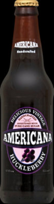 Americana Soda Huckleberry Bottle - 12 Fl. Oz.