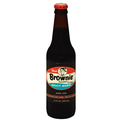 Brownie Soda Root Beer Caramel Cream - 12 Fl. Oz. - Safeway