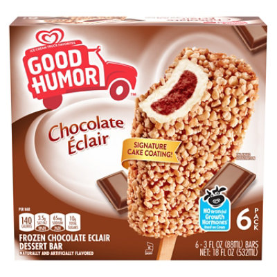 Good Humor Chocolate Eclair Frozen Dairy Dessert Bars - 3 Oz - Image 3