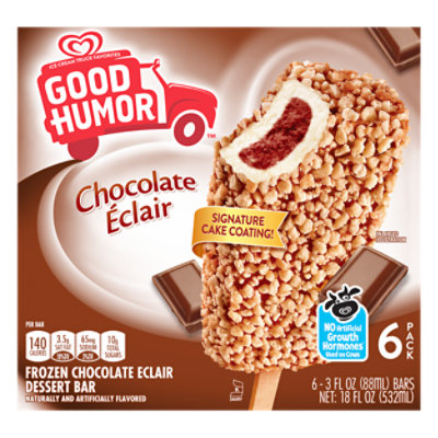 Good Humor Chocolate Eclair Frozen Dairy Dessert Bars - 3 Oz - Image 2