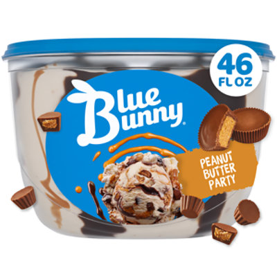 Blue Bunny Peanut Butter Party Ice Cream - 46 Fl. Oz. - Image 1
