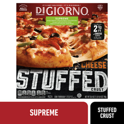 DiGiorno Frozen Supreme Stuffed Crust Pizza - 26.4 Oz - Image 1