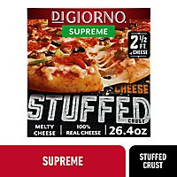 DiGiorno Cheese Stuffed Crust Supreme Frozen Pizza - 26.4 Oz