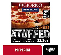 DIGIORNO Frozen Pepperoni Stuffed Crust Pizza - 22.2 Oz