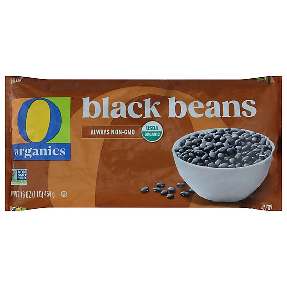 O Organics Organic Beans Black - 16 Oz
