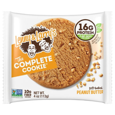 Lenny & Larrys The Complete Cookie Peanut Butter - 4 Oz - Image 1