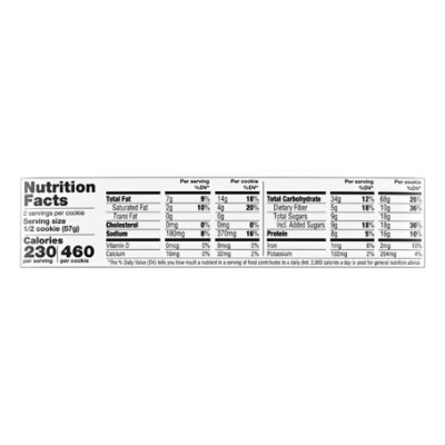 Lenny & Larrys The Complete Cookie Peanut Butter - 4 Oz - Image 4