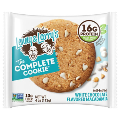 Lenny & Larrys The Complete Cookie White Chocolate Macadamia - 4 Oz