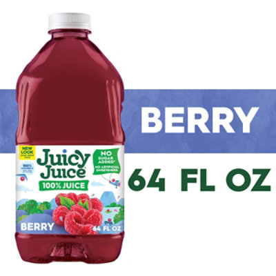 Juicy Juice Berry 100% Juice Bottle - 64 Fl. Oz. - Image 1