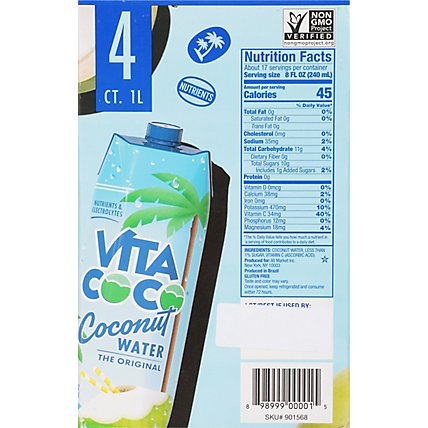 Vita Coco Coconut Water Pure - 4-1 Liter - Image 6