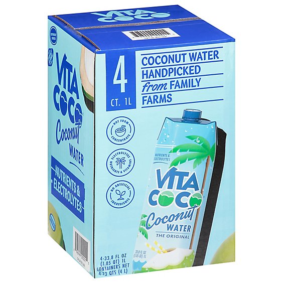 Vita Coco Coconut Water Pure - 4-1 Liter