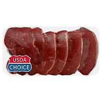 Meat Counter Beef USDA Choice Chuck Strips For BBQ Boneless - 1.50 LB - Image 1