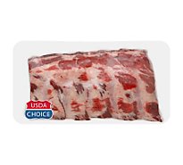 Meat Counter Beef USDA Choice Back Ribs - 3 LB