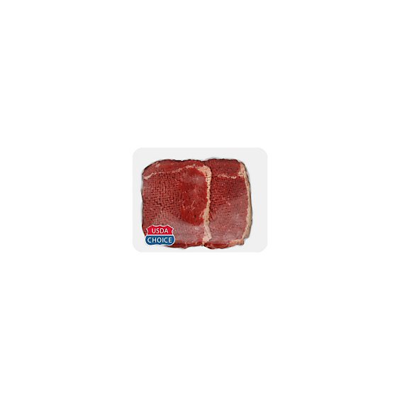 Meat Counter Beef USDA Choice Bottom Round Steak Tenderized - 1 LB