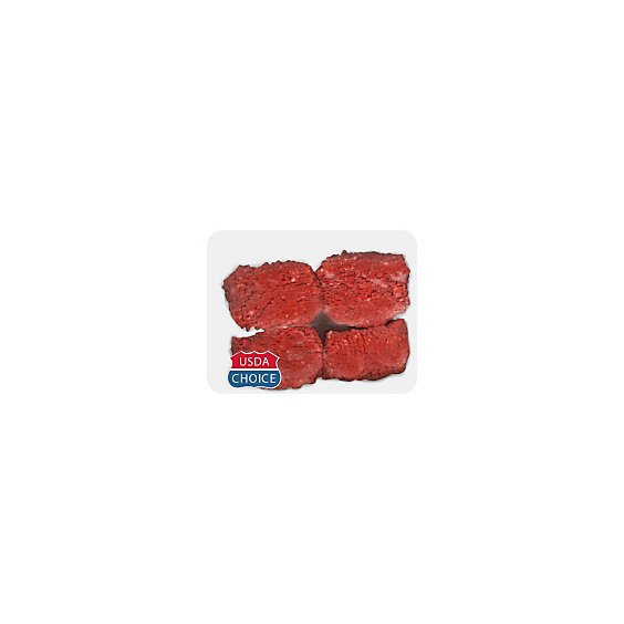 Beef USDA Choice Cubed Steak Valu Pack - 1.5 Lb