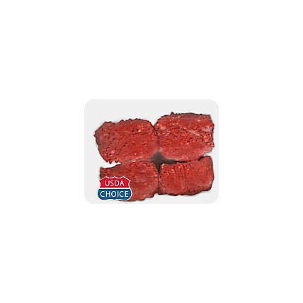 Beef USDA Choice Cubed Steak Valu Pack - 1.5 Lb - Image 1