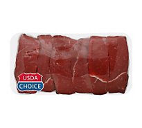 Meat Counter Beef USDA Choice Chuck Country Style Ribs Boneless Extra Lean Value Pack - 2.50 LB