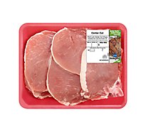 Meat Counter Pork Loin Center Cut Chops Bone In - 2.50 LB