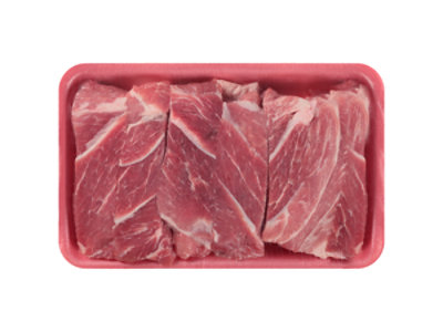 Meat Counter Pork Shoulder Country Style Ribs Boneless - 3 LB