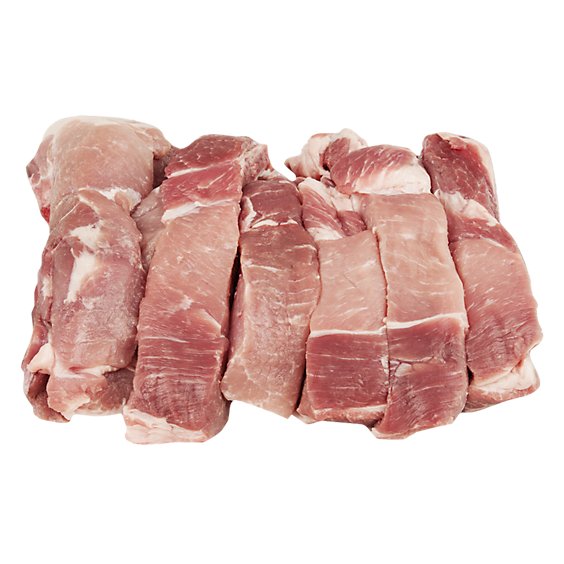 Signature SELECT Country Style Pork Shoulder Blade Ribs Bone In - 3 Lb