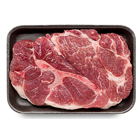 Meat Counter Pork Shoulder Blade Steak Bone In - 2.50 LB