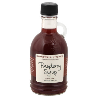 Stonewall Kitchen Syrup Rasberry - 8.5 Oz