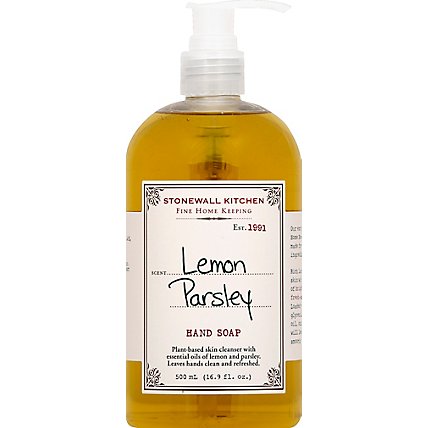 Stnwl Lemon Parsley Hand Soap -169 Fl Oz - Image 2