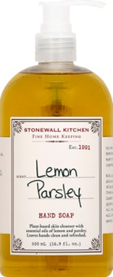 Stnwl Lemon Parsley Hand Soap -169 Fl Oz - Image 2