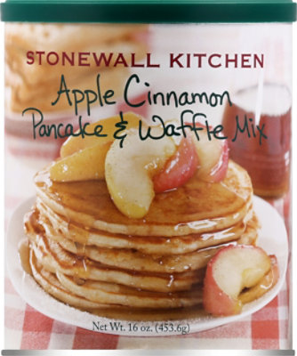 Stonewall Kitchen Pancake & Waffle Mix Cinnamon Apple - 16 Oz - Image 2