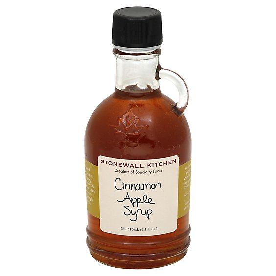 Stonewall Kitchen Syrup Cinnamon Apple - 8.5 Oz