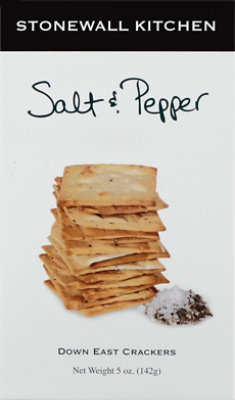 Stonewall Kitchen Crackers Down East Salt & Pepper - 5 Oz - Image 2