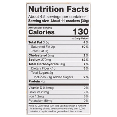 Stonewall Kitchen Crackers Down East Salt & Pepper - 5 Oz - Image 3