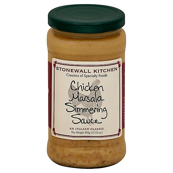 Stonewall Kitchen Sauce Simmering Chicken Marsala - 18 Oz