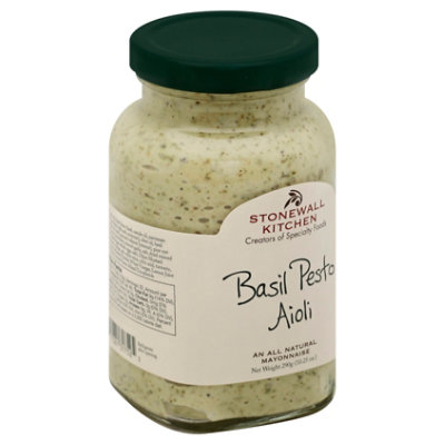 Stonewall Kitchen Aioli Basil Pesto - 10.25 Oz - Image 1