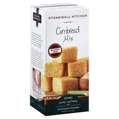 Stonewall Kitchen Savory Cornbread Mix Gluten Free - 16 Oz - Image 1