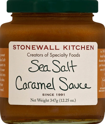 Stonewall Kitchen Sauce Sea Salt Caramel - 12.25 Oz - Image 2