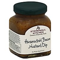 Stonewall Kitchen Dip Mustard Horseradish Bacon - 8.75 Oz - Image 1