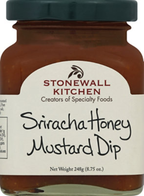 Stonewall Kitchen Dip Mustard Sriracha Honey - 8.75 Oz - Image 2