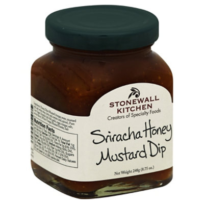 Stonewall Kitchen Dip Mustard Sriracha Honey - 8.75 Oz - Image 1