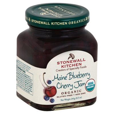 Stonewall Kitchen Organic Jam Blueberry Cherry - 8.5 Oz