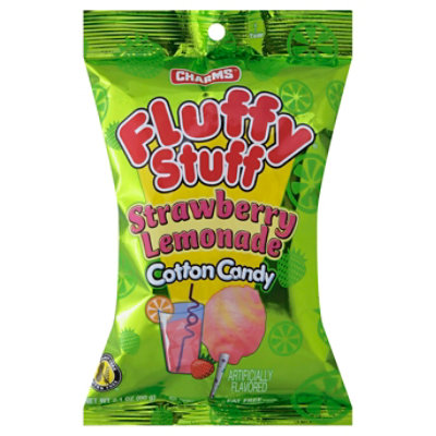 Fluffy Stuff Strawberry Lemonade Cotton Candy  - 2.1 Oz