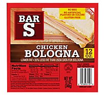 Bar-S Bologna Chicken - 12 Oz